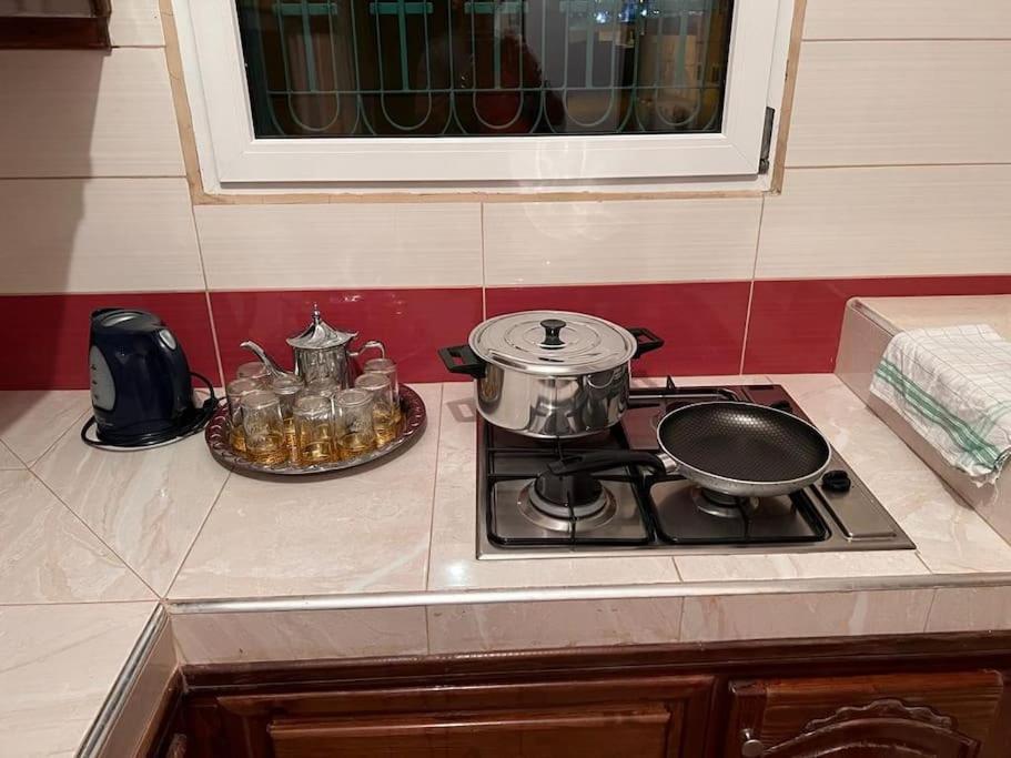 3 Zimmer Wohnung Corniche Nador Sidi Ali- Am Meer & Wifi Exterior photo